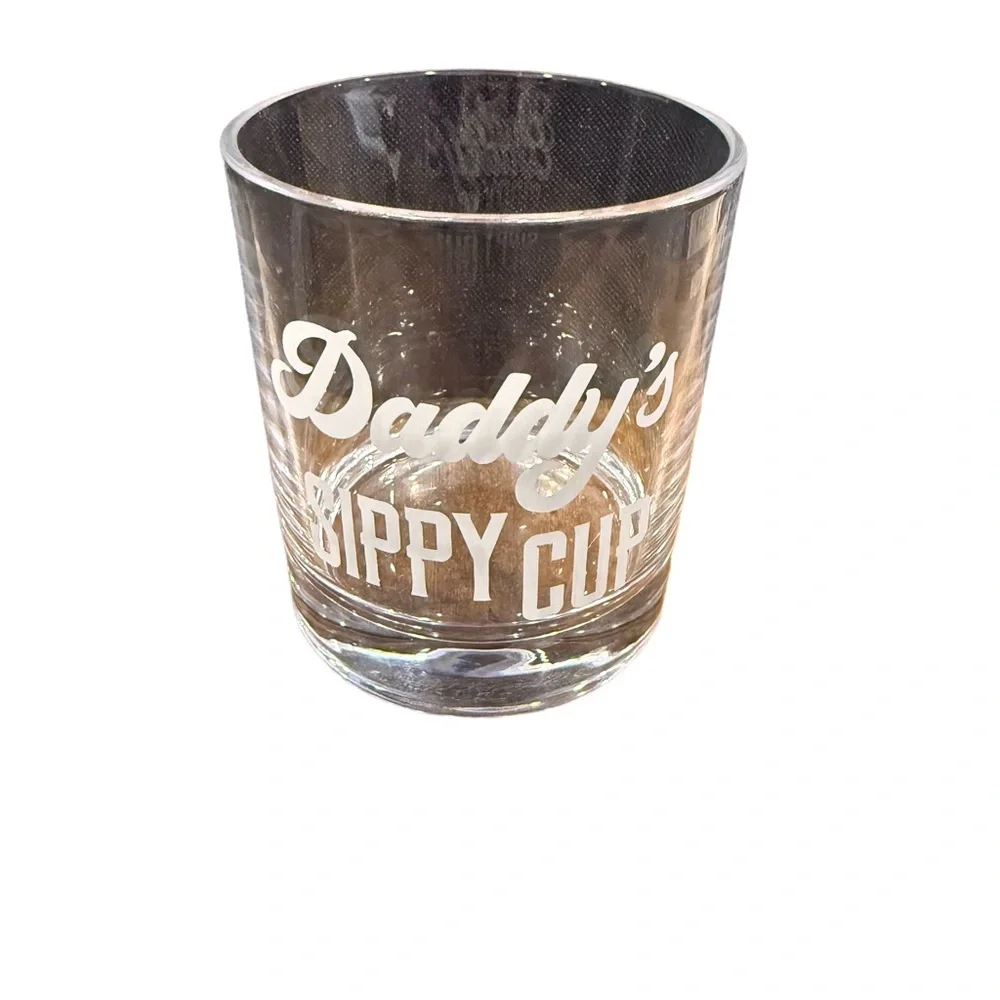 Daddy's Sippy Cup Rocks Glass - Picture 1 of 5
